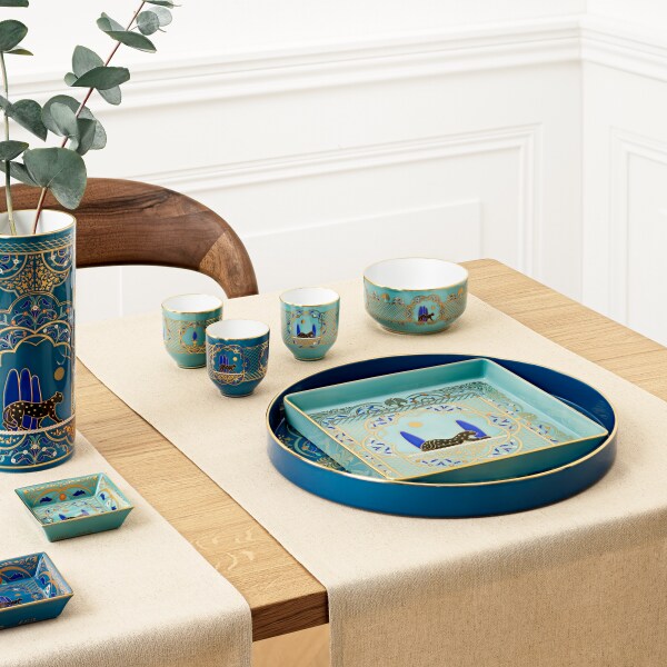 Set de 3 tazas Panthère de Cartier Porcelana